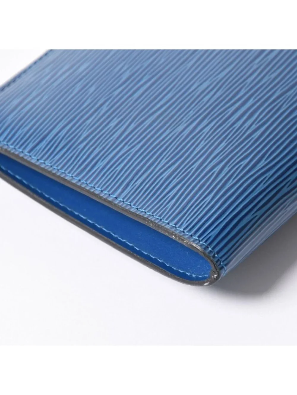 Louis Vuitton Pochette Accessoires Bag Epi Leather Blue